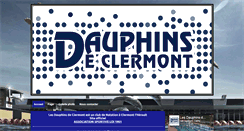 Desktop Screenshot of dauphins-de-clermont.com